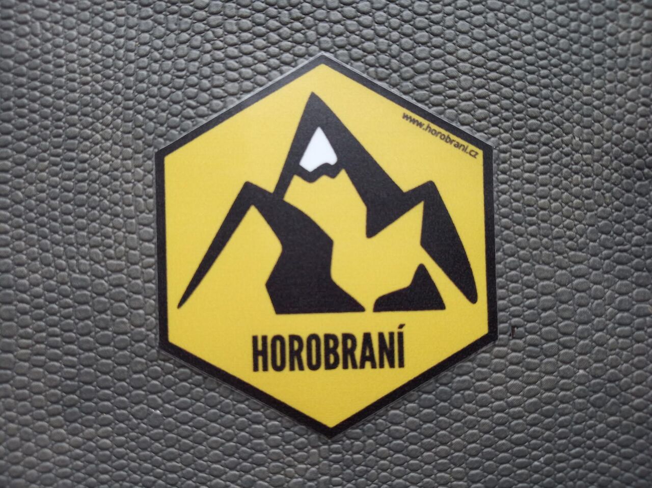 Samolepka - hexagon